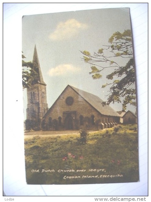Guyana Leguan Island Near Georgetown Old Dutch Church - Andere & Zonder Classificatie