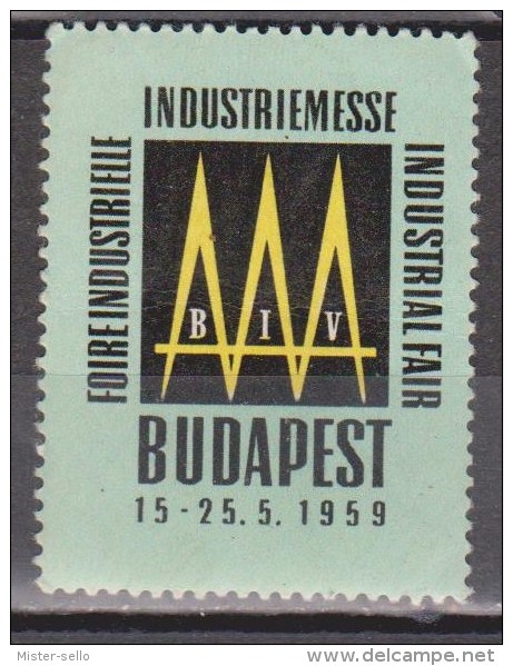 CENICIENTA. FORO INDUSTRIAL DE BUDAPEST. NUEVO - MNH ** - Fantasy Labels