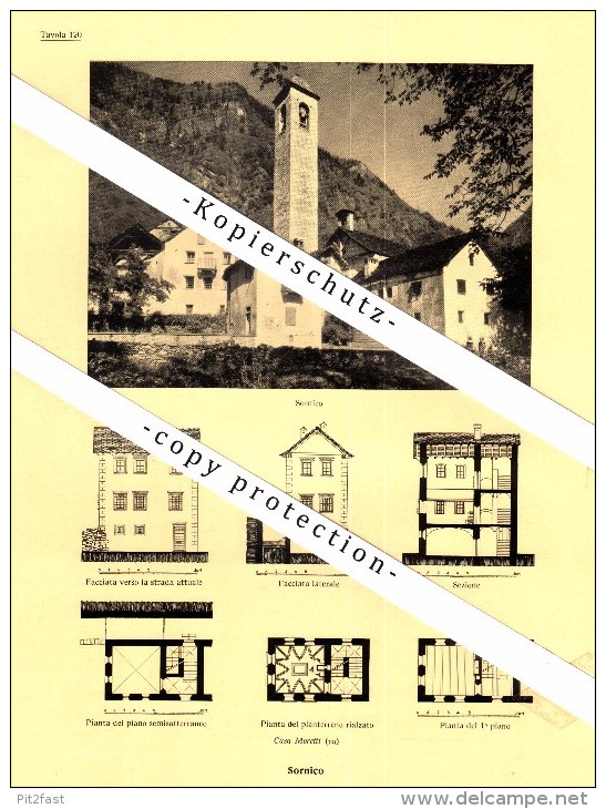 Photographien / Ansichten , 1936 , Prato-Sornico , Lavizzara , Prospekt , Architektur , Fotos !!! - Prato