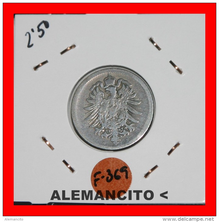 ALEMANIA -  IMPERIO  DEUTSCHES REICH  AÑO  1876-D - 10 Pfennig