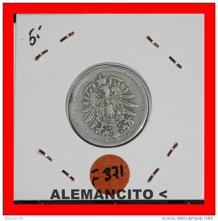 ALEMANIA -  IMPERIO  DEUTSCHES REICH  AÑO  1888-D - 10 Pfennig