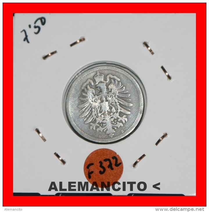 ALEMANIA -  IMPERIO  DEUTSCHES REICH  AÑO  1888-E - 10 Pfennig