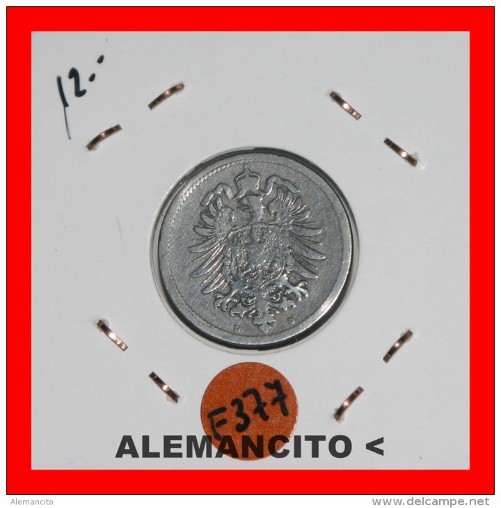 ALEMANIA -  IMPERIO  DEUTSCHES REICH  AÑO  1889-D - 10 Pfennig