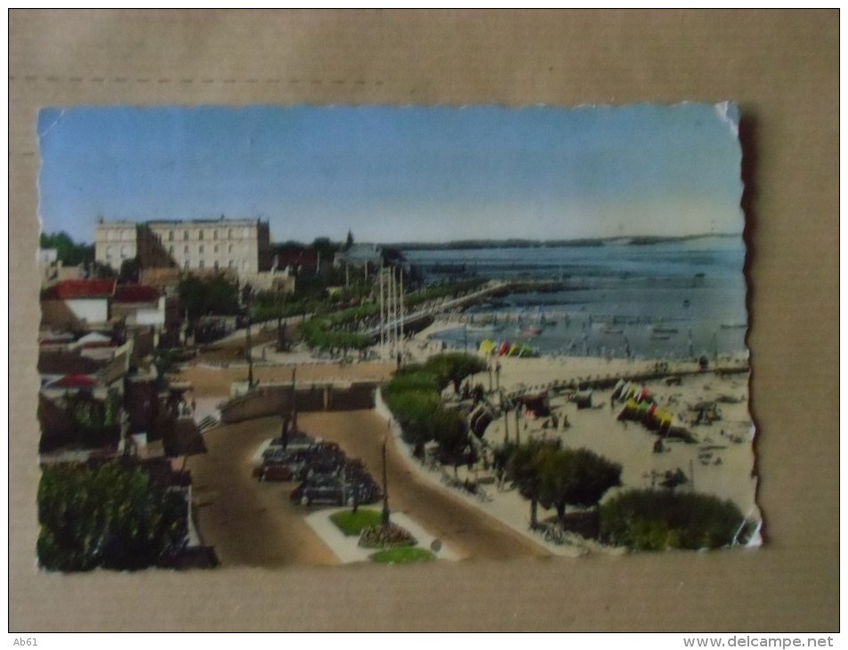 Dep 33 Arcachon  Vue Panoramique De La Plage - Arcachon