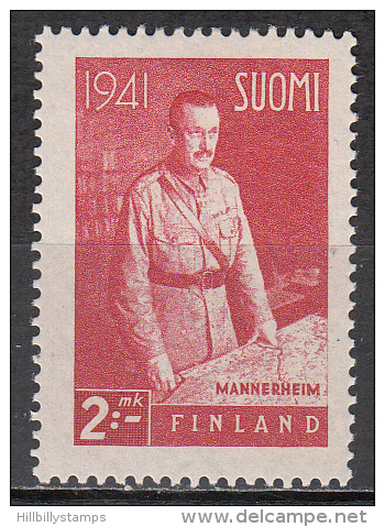 Finland    Scott No  229    Unused Hinged     Year  1941 - Neufs