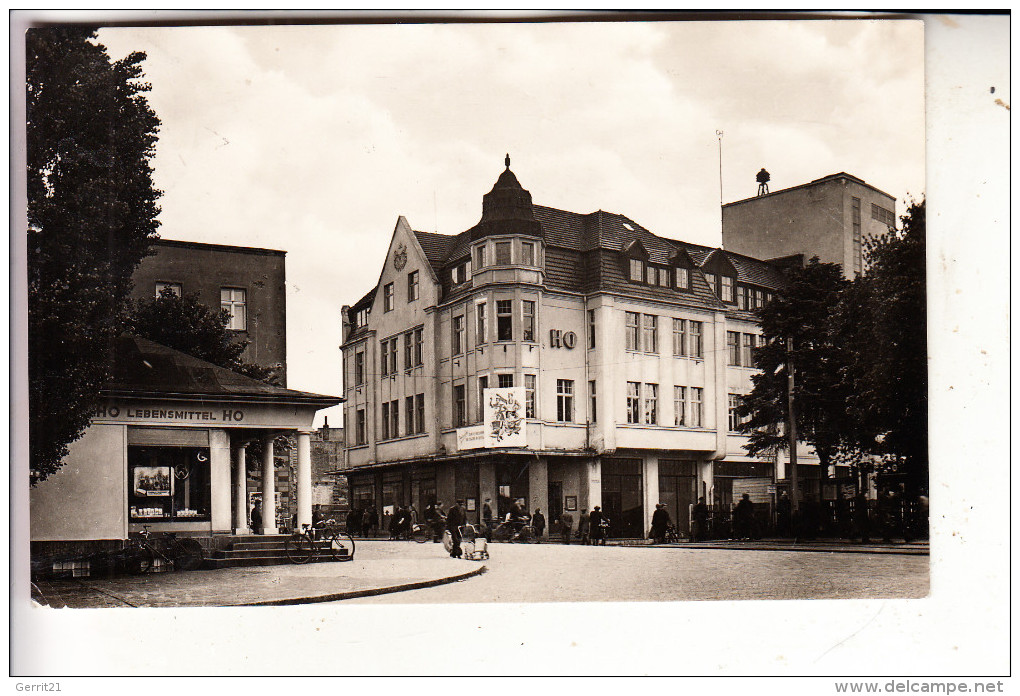 0-7840 SENFTENBERG, HO-Kaufhaus, 1961, Schlange Stehen, Propaganda - Senftenberg