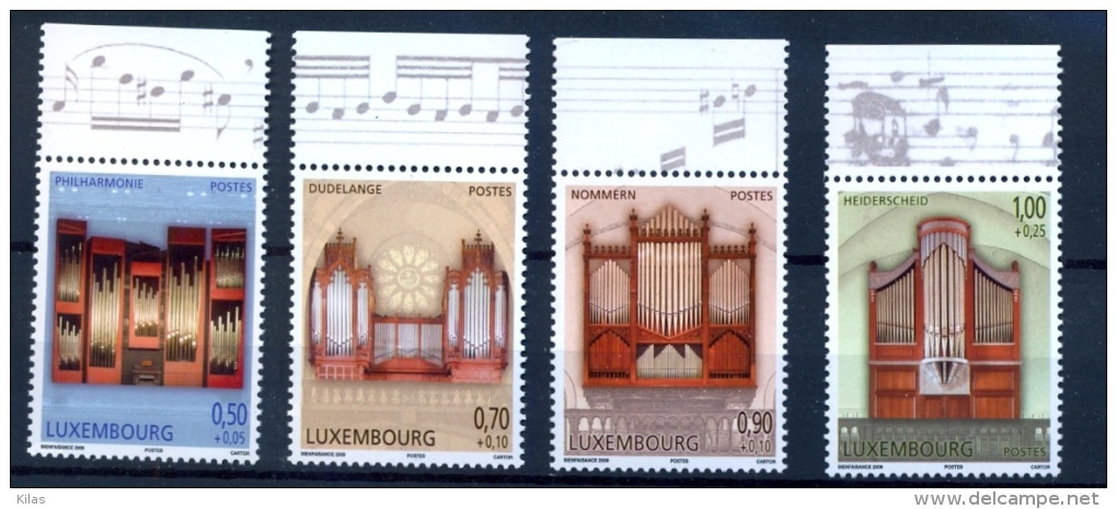 LUXEMBOURG 2009 Organs MNH - Neufs