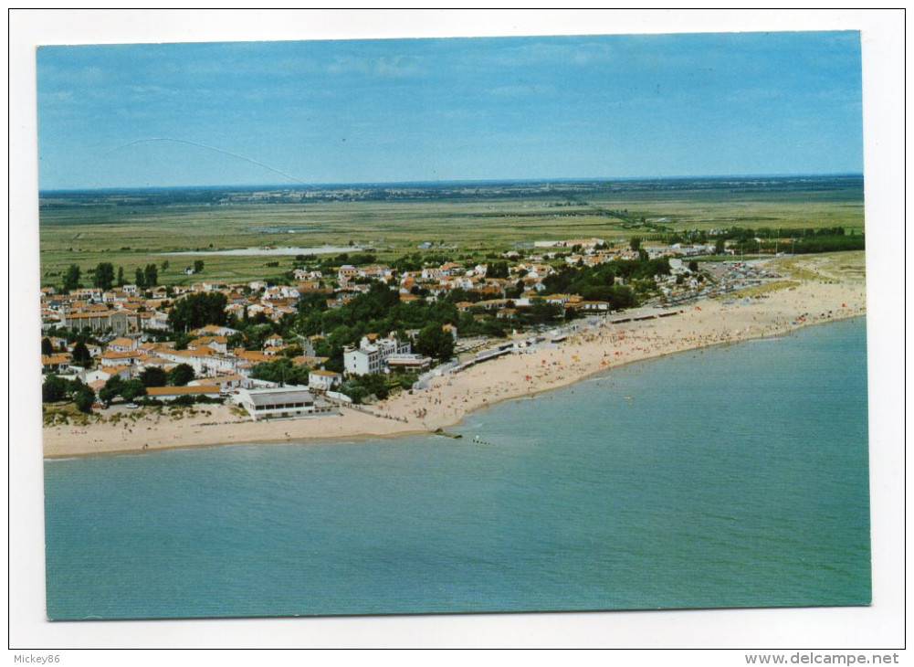 LA TRANCHE SUR MER--1985--Vue Générale Aérienne --La Plage Et Le Casino Cpm N°344 éd Artaud - La Tranche Sur Mer