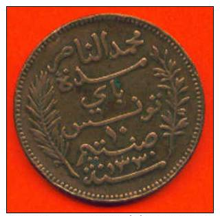 TUNISIE - PIECE DE 10 CENTIMES - 1912 - Túnez