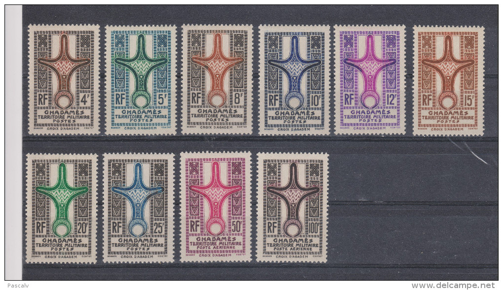 Yvert 1 / 8 + PA 1 / 2 * Neuf Avec Charnière Très Légère MLH Série Complète - Unused Stamps