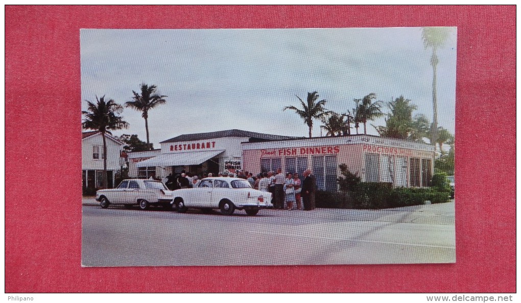 Proctor's RestaurantFlorida> West Palm Beach   ---  -   ----- -ref --2051 - West Palm Beach