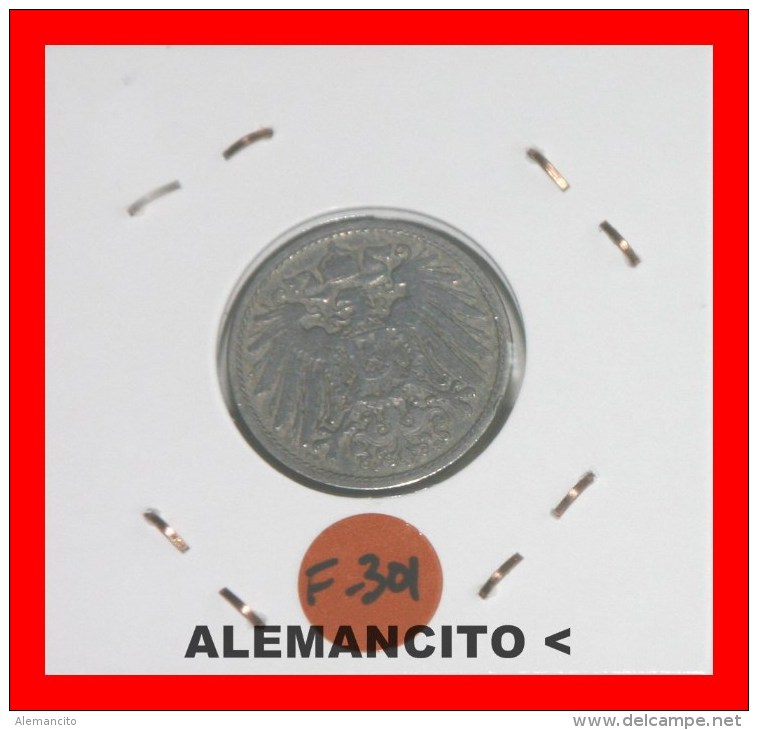 ALEMANIA - IMPERIO  DEUTSCHES REICH  AÑO 1900-F - 10 Pfennig