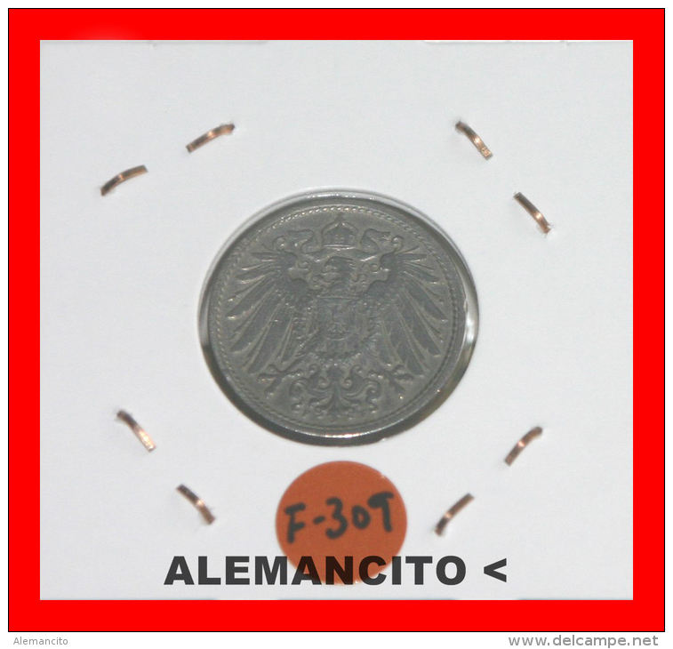 ALEMANIA - IMPERIO  DEUTSCHES REICH  AÑO 1903-F - 10 Pfennig