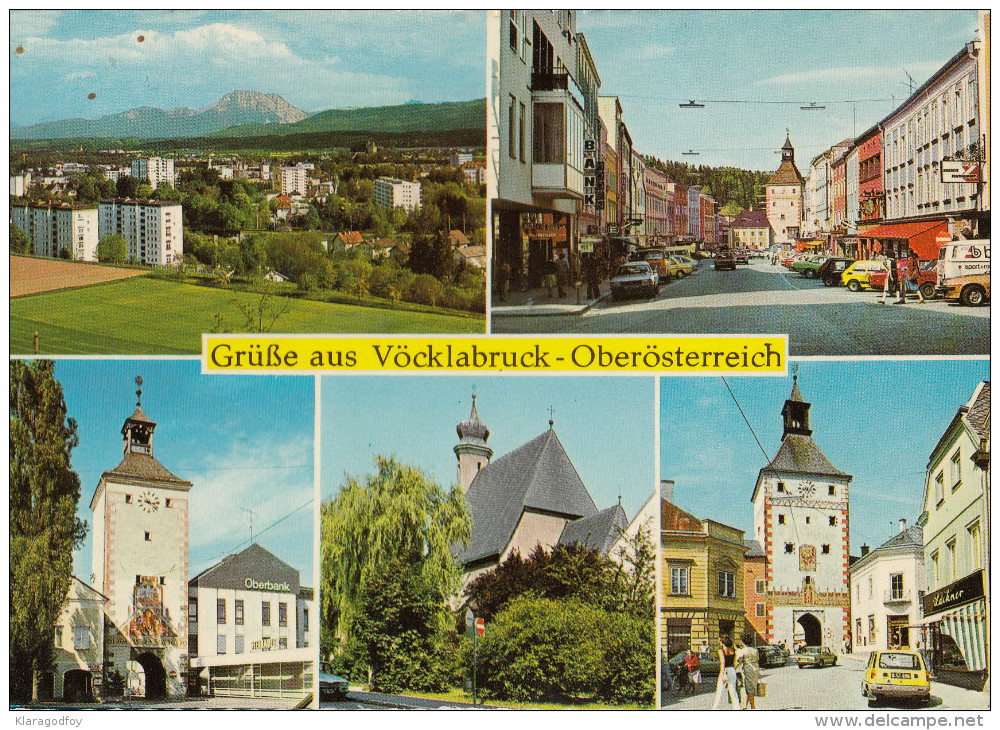 Vöcklabruck Old Postcard Travelled 1981 Bb151102 - Vöcklabruck