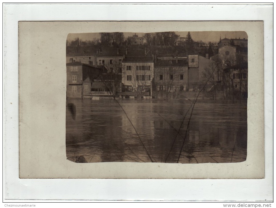 INNONDATION CRUE - VILLAGE A IDENTIFIER - CARTE PHOTO - Floods