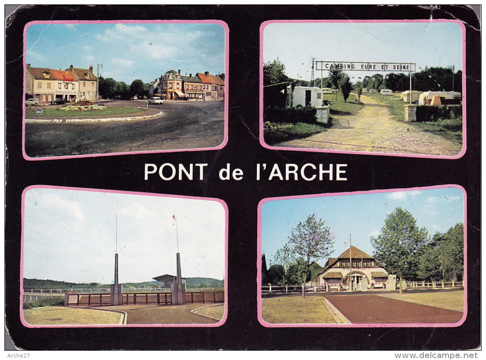 CPSM - 27 - PONT DE L'ARCHE - Multivue - 15 - Pont-de-l'Arche