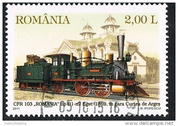 2011 - ROMANIA - TRENO. USATO - Gebruikt