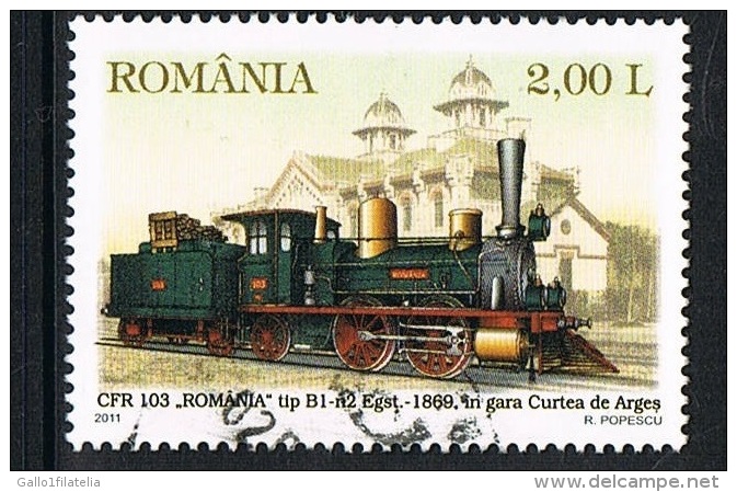 2011 - ROMANIA - TRENO. USATO - Usati