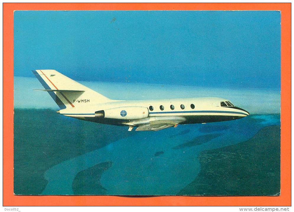 G A M Dassault Sud Aviation - Mystère 20 Falcon Jet " CPSM GF - 1946-....: Moderne