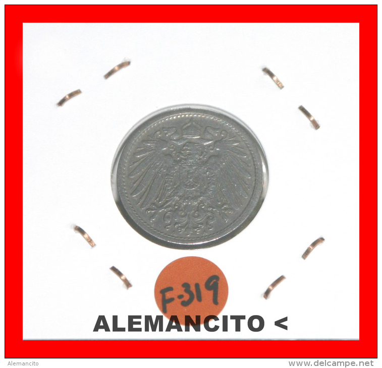 ALEMANIA  - IMPERIO - DEUTSCHES REICH - AÑO 1906-A - 10 Pfennig