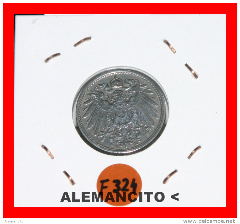 ALEMANIA  - IMPERIO - DEUTSCHES REICH - AÑO 1907-E - 10 Pfennig