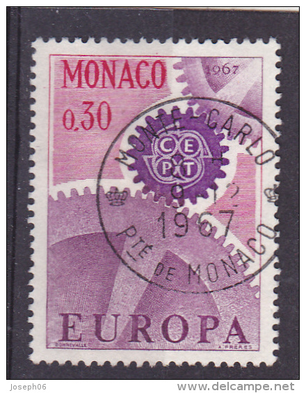 MONACO    1967  Y.T. N° 729  Oblitéré - Usados