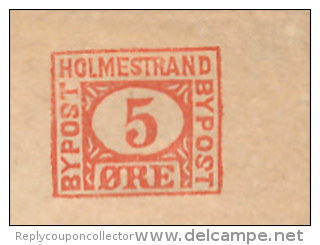 HOLMESTRANDS BYPOST  -  Privatpost - Ganzsachen