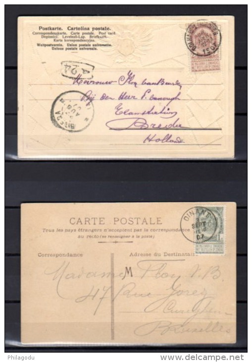 Carte Postale  Philatélique > Armoirie Sur Cartes Postales Allemande - Timbres (représentations)