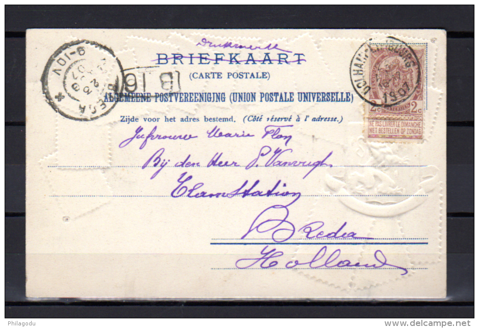 Carte Postale  Philatélique > Timbres Néerlandais Vers 1900 - Brieven En Documenten