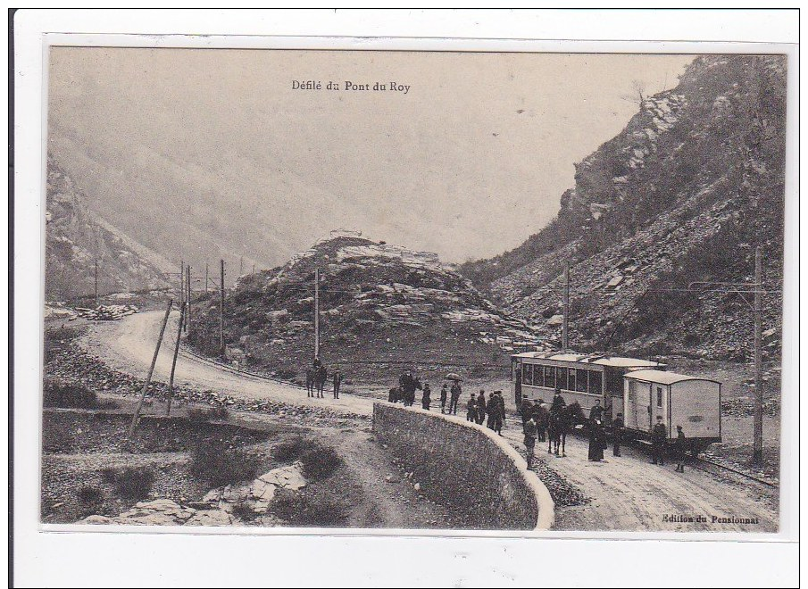 PONT-du-ROY : Défilé Du Pont-du-roy (tramway) - Tres Bon Etat - Autres & Non Classés