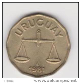 URUGUAY   50 CENTESIMOS     ANNO 1981 - Uruguay