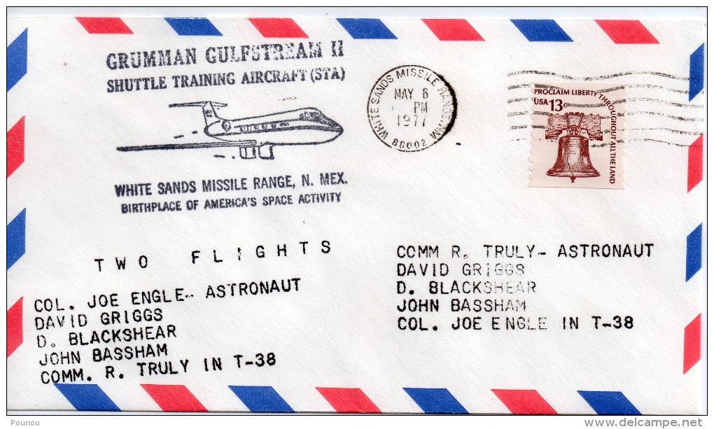 &#9733; US - GRUMMAN GULFSTREAM II - TWO FLIGHTS (8030) - Estados Unidos