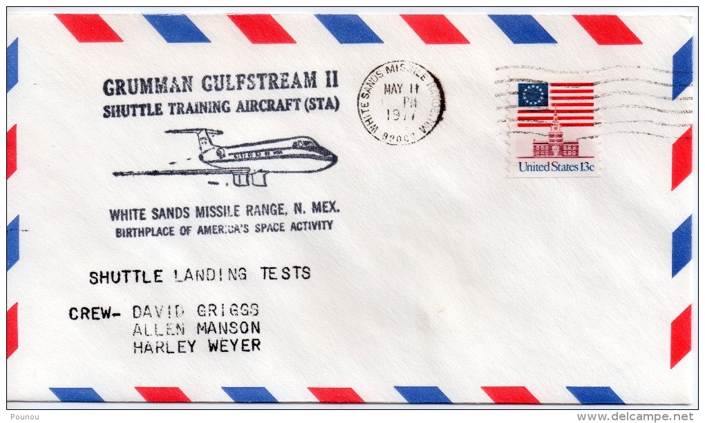 &#9733; US - GRUMMAN GULFSTREAM II - SHUTTLE LANDING TESTS (8031) - Etats-Unis