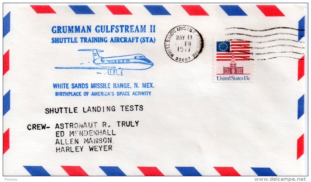 &#9733; US - GRUMMAN GULFSTREAM II - SHUTTLE LANDING TESTS (8034) - Etats-Unis