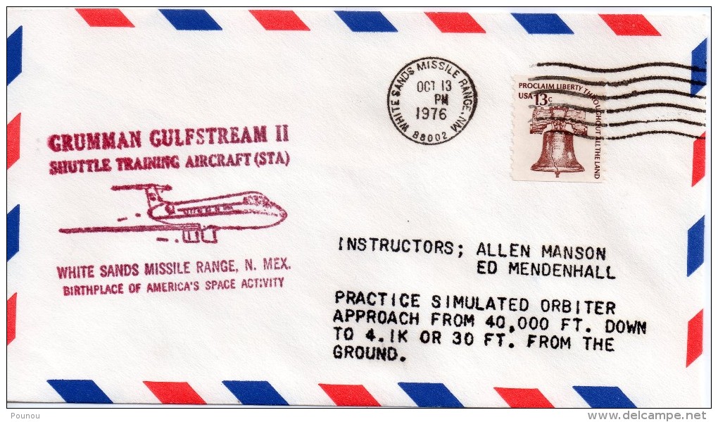 &#9733; US - GRUMMAN GULFSTREAM II - PRACTICE SIMULATED ORBITER (8041) - Etats-Unis