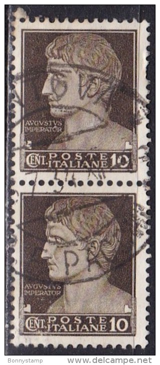 Regno D'Italia, 1929 - 10c Serie Imperiale, Coppia - Nr.245 Usato° - Usati