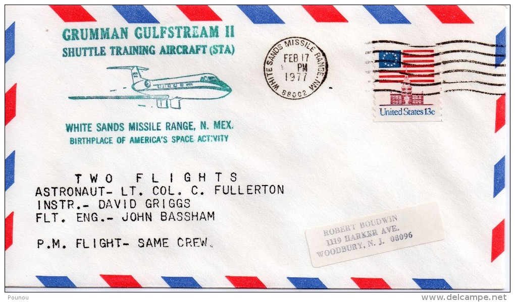 &#9733; US - GRUMMAN GULFSTREAM II - PM FLIGHT - SAME CREW (8051) - Etats-Unis
