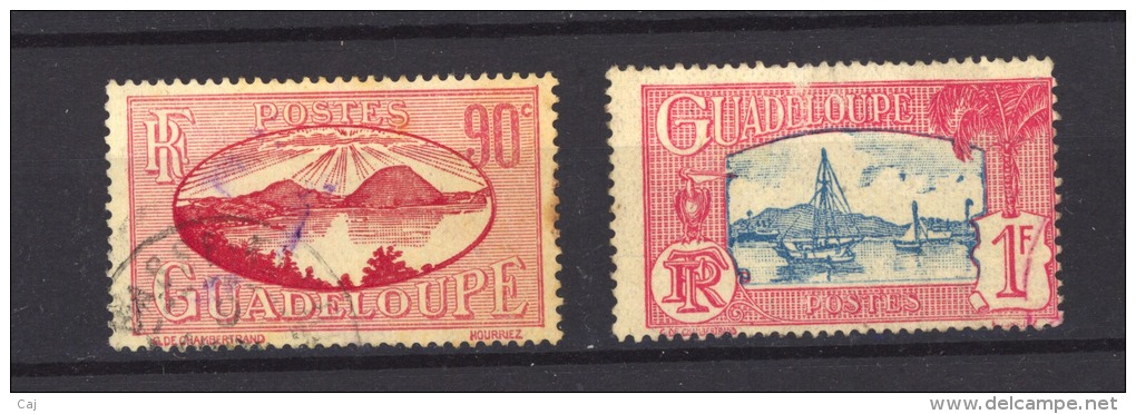 02382  -   Guadeloupe  :   Yv  113-141  (o) - Oblitérés