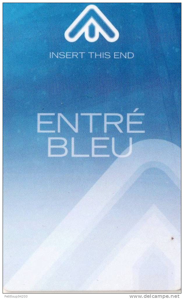 CLE D'HOTEL Entré Bleu - Clés D'hôtel