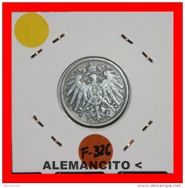 ALEMANIA  -  IMPERIO  -  DEUTSCHES REICH - AÑO 1907-F - 10 Pfennig