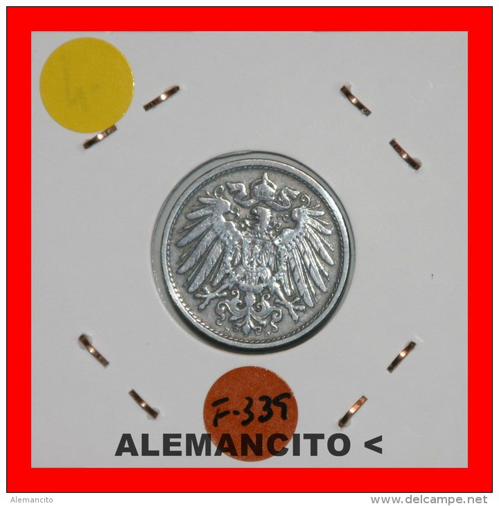 ALEMANIA  -  IMPERIO  -  DEUTSCHES REICH - AÑO 1906-D - 10 Pfennig