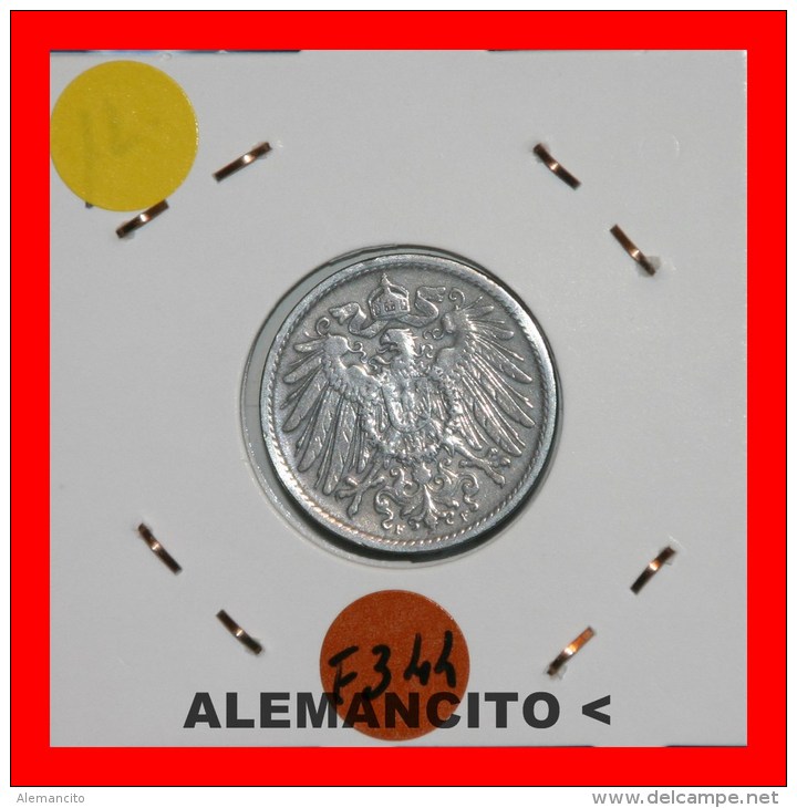 ALEMANIA  -  IMPERIO  -  DEUTSCHES REICH - AÑO 1910-F - 10 Pfennig