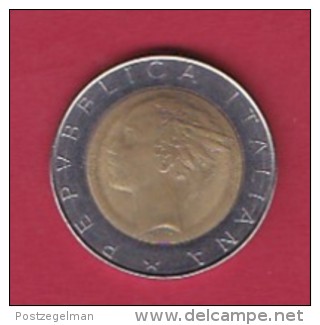 ITALY, 1986, 1 Nice Circulated Coin Of 500 Lira,  KM 111, C3047 - 500 Lire