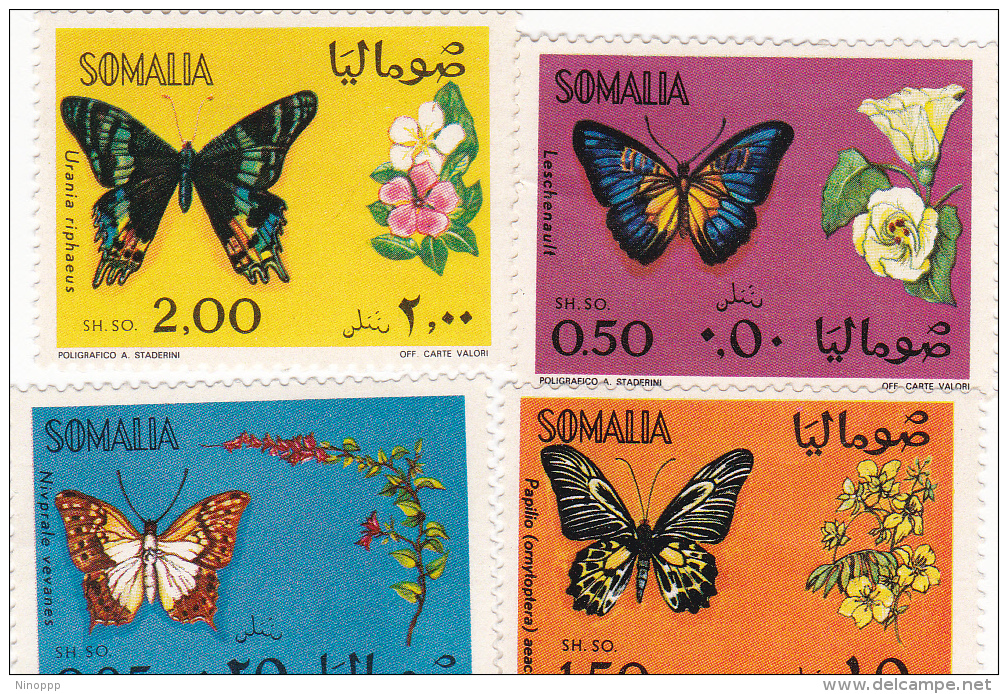 Somalia 1979 Butterflies 113-116 MNH - Vlinders