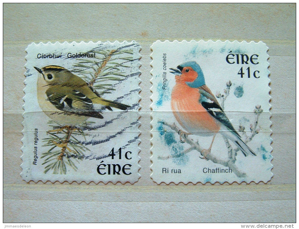 Ireland 2002 Birds - #1395/1396 = 6 $ - Used Stamps