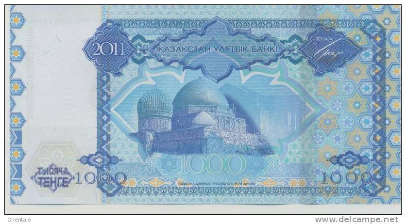 KAZAKHSTAN P. 37 1000 T 2011 UNC - Kazakhstan