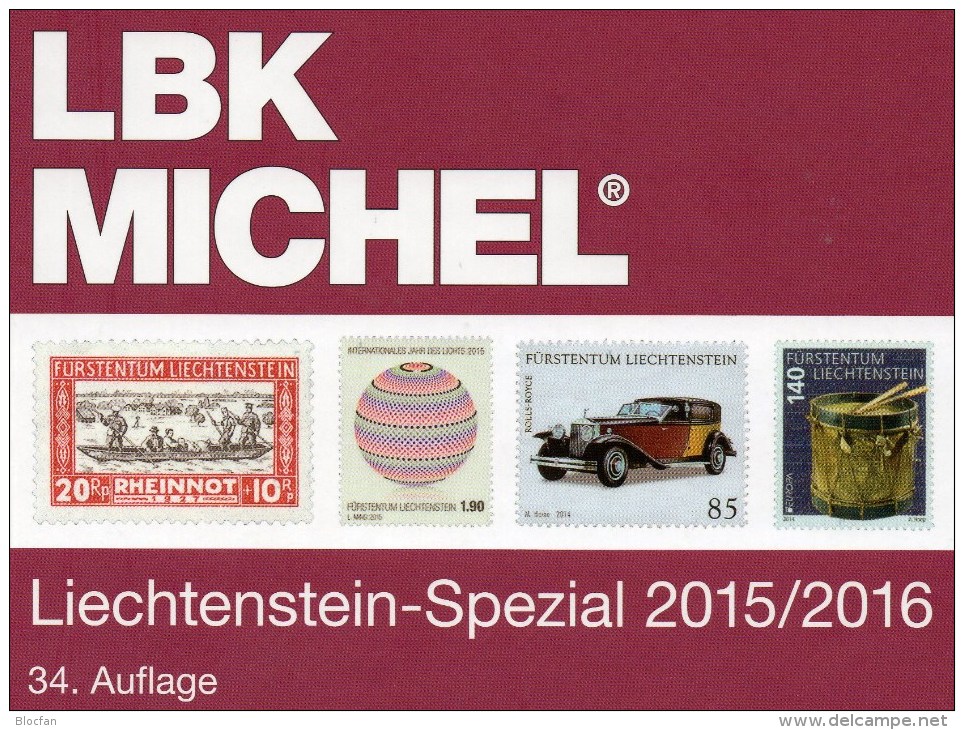 Schweiz+Liechtenstein Spezial Briefmarken Katalog LBK/MICHEL 2015/2016 neu 72€ mit Genf UNO Ämter catalogues of Helvetia