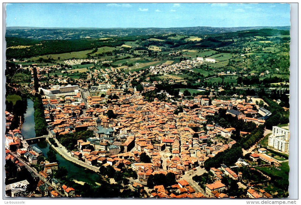 46 FIGEAC - Vue Générale Aérienne ---------- - Figeac