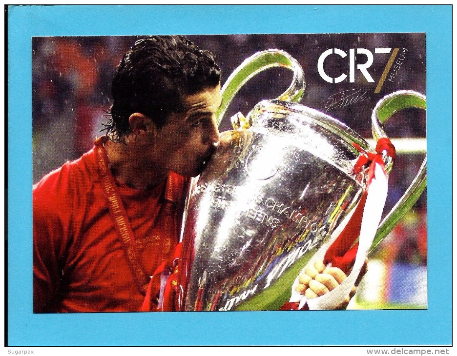 CR7 - Cristiano Ronaldo - UEFA Championship Manchester United Real Madrid - Soccer - Portugal - Sportsmen