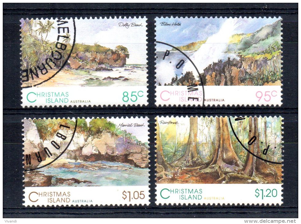 Christmas Island - 1993 - Scenic Views - Used/CTO - Christmaseiland